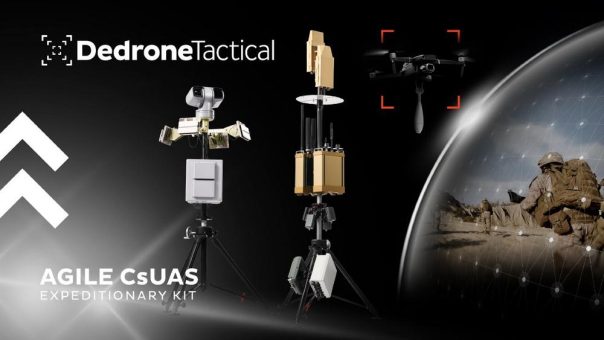 Dedrone Defense präsentiert DedroneTactical: Die agile Multi-Sensor-Lösung für Drohnen-Abwehr im Regierungseinsatz