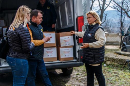 World Vision im Einsatz nach Zerstörung des Staudamms Kachowka