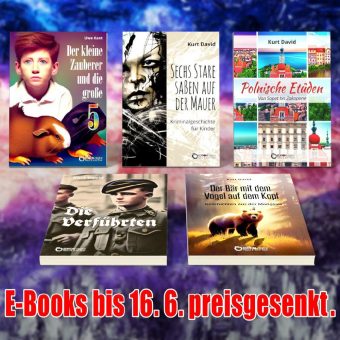 „Waldmeisterfunken“, ein LPG-Krimi sowie literarische Reisen nach Polen und in die Mongolei – Fünf E-Books von Freitag bis Freitag zum Sonderpreis