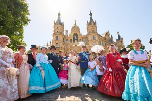 Schlossfest in Schwerin lädt zur Zeitreise ein