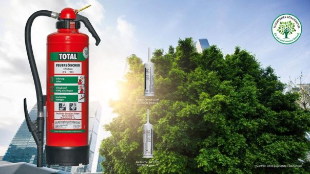 Feuertrutz 2023: Johnson Controls zeigt digitale Brandmeldesysteme und fluorfreie TOTAL Feuerlöscher mit kombinierter Kartuschentechnik