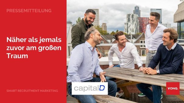 Capital D übernimmt Mehrheit an disruptivem Recruitment Marketing Technologie Unternehmen VONQ