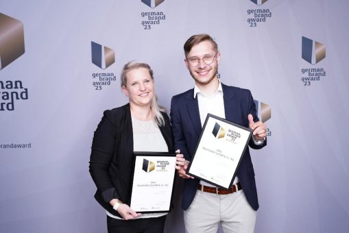Die OKA Büromöbel GmbH & Co. KG erhält begehrten German Brand Award ’23