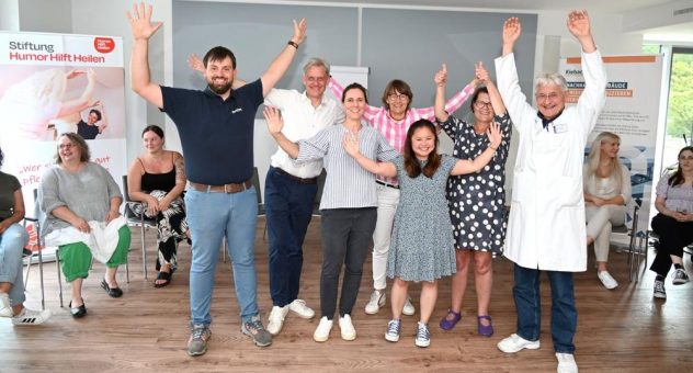 Gesundes Raumklima und heilendes Sozialklima im neuen Kinderzentrum Bethel: Kieback&Peter und HUMOR HILFT HEILEN engagieren sich