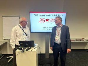 CUG Depesche 2023 Nr. 06 – Bericht über die Veranstaltung “CUG meets IBM” auf der THINK 2023 am 14. und 15. Juni 2023 in Frankfurt am Main