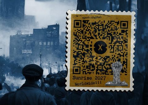 Die ‚unscheinbare‘ 2D Matrixcode bzw. Matrix-Code Briefmarke und welche ‚Weltrevolution‘ dahinter steckt