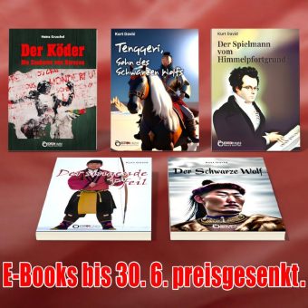 Porträt eines Spielmanns, Vater und Sohn im Heer von Dschingis-Chan und ein Auftrag für Tomor – Fünf E-Books von Freitag bis Freitag zum Sonderpreis