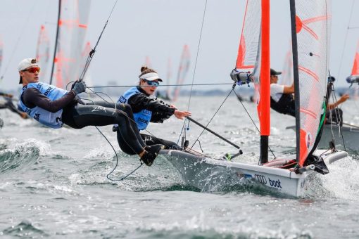 Segeln von früh bis spät am Olympic Day – Kieler Malte Winkel dominiert die J/70-IDM