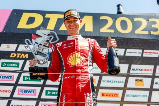 DTM-Podium für Sheldon van der Linde und Schubert Motorsport in Zandvoort