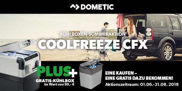 Mit Dometic doppelten Kühlkomfort genießen