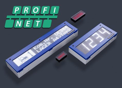 Neue Digitalanzeigen für PROFINET-Netzwerke