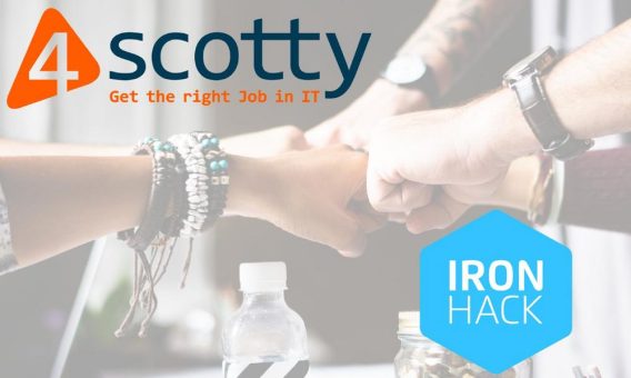 Ironhack und 4scotty starten eine Partnerschaft, um Bootcamp Absolventen direkt in Tech Jobs in Deutschland zu bringen