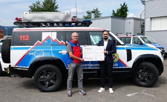 BBBank Stiftung unterstützt Bergwacht Schwarzwald mit 25.000 Euro