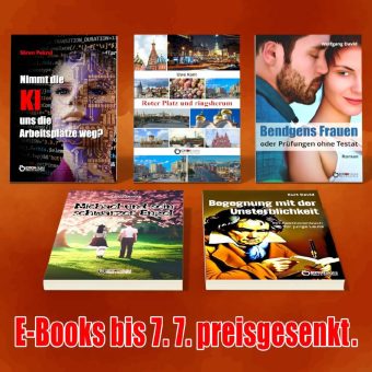 Künstliche Intelligenz und Kapitalismus, ein Besuch in Moskau und ein unsterblicher Künstler – Fünf E-Books von Freitag bis Freitag zum Sonderpreis