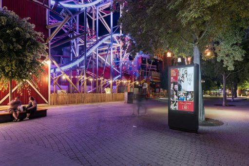 Digitales Werbenetzwerk trifft Riesenrad