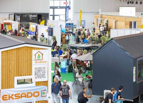 NEW HOUSING etabliert sich als wichtigster Treffpunkt für Community von Tiny Houses und anderen Kleinwohnformen