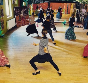 Flamenco-Tanz mit Ari la Chispa aus Berlin