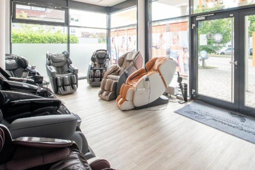Massagesessel Welt beim 13. Unternehmerforum in Weinstadt