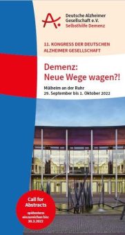 11. Kongress der Deutschen Alzheimer Gesellschaft in Mülheim an der Ruhr: „Demenz: Neue Wege wagen?!“