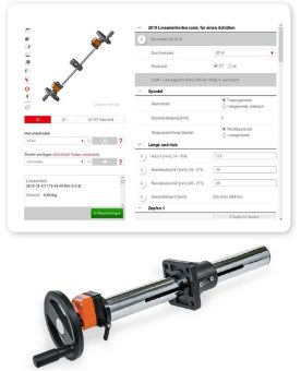 Lineareinheiten online konfiguriert