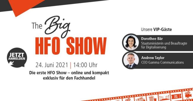 ‚HFO Show‘ präsentiert den Cloud- und UCC-Spezialisten bewegt