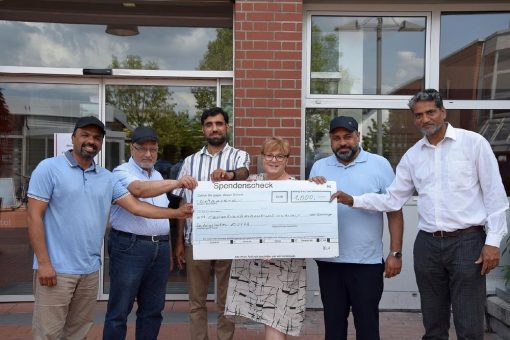 Majlis Ansarullah Deutschland spendet 1.000 Euro für neue Kinderklinik