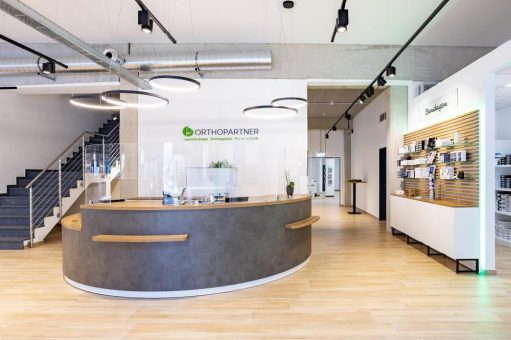 Ladenbau – Sanitätshaus Orthopartner Westerholt in Löhne begeistert Kunden mit neuem Auftritt!