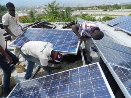 Solarprojekt in Haiti feiert Jubiläum