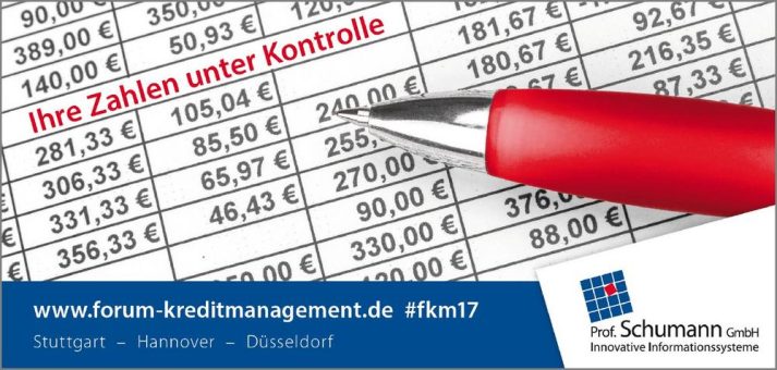 Forum Kreditmanagement 2017 – Zahlen, Herausforderungen & Erfolge im Kreditmanagement