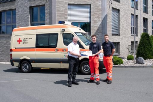 Deutsches Rotes Kreuz erhält 4.000 € Spende von MODERSOHN®