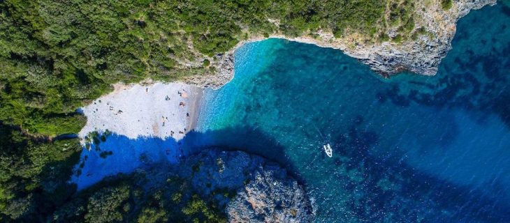 Sommerurlaub am schönsten Strand Italiens