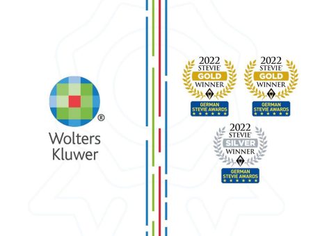 Wolters Kluwer Tax & Accounting Deutschland mit drei „German Stevie Awards 2022“ ausgezeichnet