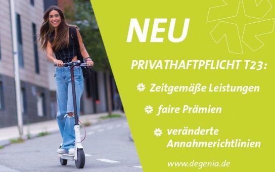 degenia aus Bad Kreuznach präsentiert optimiertes Privathaftpflichtprodukt zum 25-jährigen Firmenjubiläum