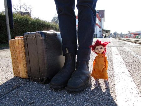 Guckkasten-Theater erstmals in der Moorbahn