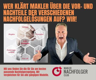 Wer klärt Versicherungsmakler über die Vor- und Nachteile der verschiedenen Nachfolgelösungen auf?