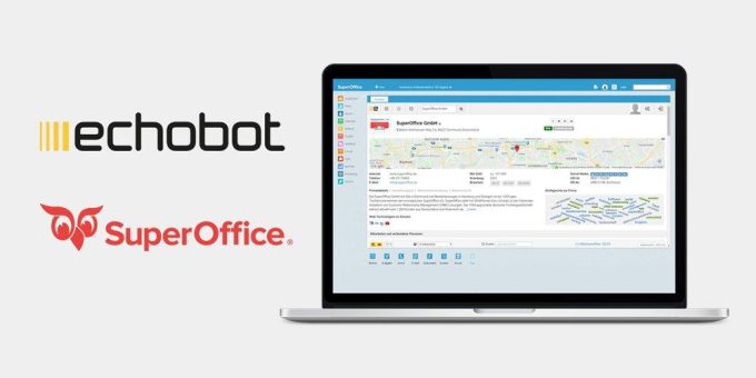 Echtzeit-Firmendaten im CRM – Echobot kooperiert mit SuperOffice