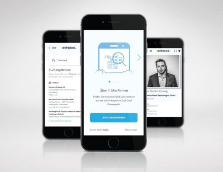 1 Million Firmen für die Hosentasche: Vertriebsunterstützung mit der Echobot CONNECT App
