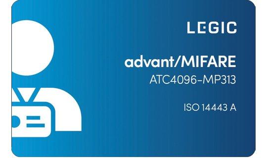 LEGIC ATC4096-MP313 Smartcard-IC unterstützt LEGIC advant & MIFARE DESFire EV3