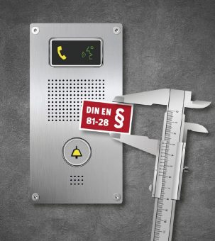 Normkonform umrüsten mit dem neuen Behnke Aufzugnotruftelefon