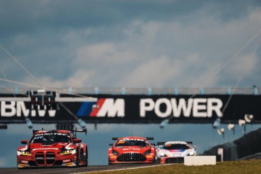 GT World Challenge Europe: Beeindruckende Podiumsserie der BMW M Motorsport Teams endet auf dem Nürburgring