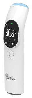 newgen medicals Medizinisches 3in1-Infrarot-Thermometer IRT-55.app, App, Oberflächen-Messung