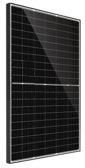 revolt Monokristallines Solarmodul, 380 Watt, IP68, MC4, schwarz, 6er-Set