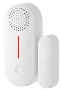 VisorTech 2in1-WLAN-Tür- & Fensteralarm XMD-104.app mit Sirene, App und Sprachsteuerung