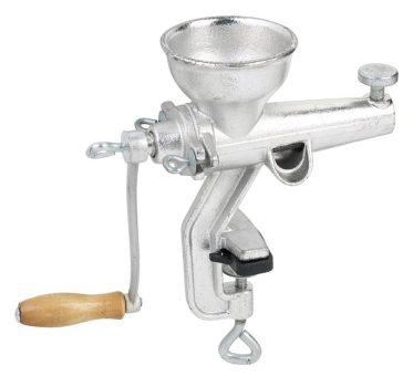 Rosenstein & Söhne Profi Saft- & Beerenpresse, Schraubzwinge zur Tischmontage, Gusseisen