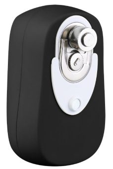 Rosenstein & Söhne Sicherheits-Dosenöffner mit Akku, wiederverschließbares Öffnen, USB