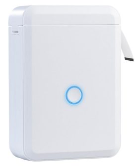 Callstel Mobiler Akku-Thermo-Labeldrucker ELD-100.app, Android & iOS, Bluetooth, App, 12 mm