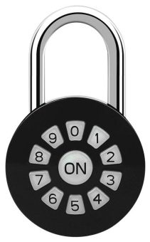 Xcase Metall-Vorhängeschloss mit Zahlencode und App, Bluetooth, IP65