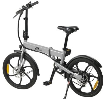 eRädle Klapp-Pedelec 20″ KP-300, bürstenloser 250-Watt-Motor, 36-V-Akku, 6,8 Ah, 25 km/h