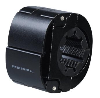 PEARL Ultrakompakte Smartphone-Halterung für Fahrräder, bis 17cm (6,7″), Alu