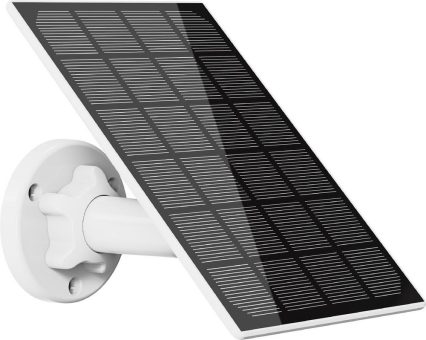 revolt Universal-Solarpanel für Akku-IP-Kameras mit Micro-USB-Port, 3 Watt, IP65